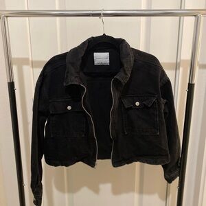 Cropped Denim Jacket